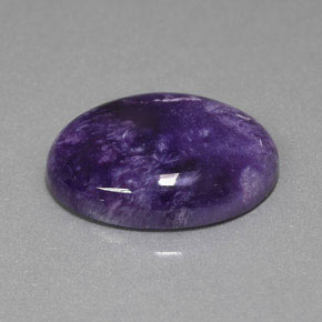 9,17 ctw natürlicher Violet Charoit, Oval Schliff, Lichtundurchlässig