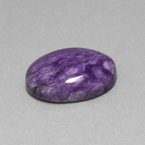 9,17 ctw natürlicher Violet Charoit, Oval Schliff, Lichtundurchlässig