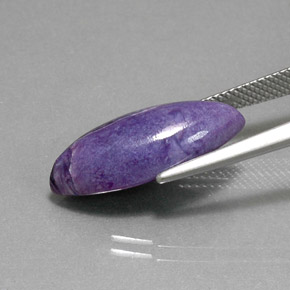 6,82 ctw natürlicher violetter Charoit, Marquise, Lichtundurchlässig