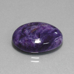 9,17 ctw natürlicher Violet Charoit, Oval Schliff, Lichtundurchlässig