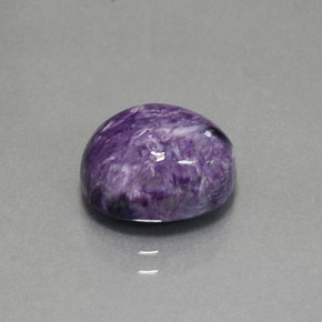 9,17 ctw natürlicher Violet Charoit, Oval Schliff, Lichtundurchlässig