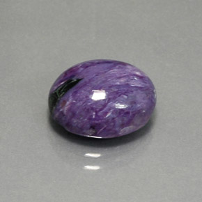 9,17 ctw natürlicher Violet Charoit, Oval Schliff, Lichtundurchlässig