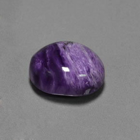 9,17 ctw natürlicher Violet Charoit, Oval Schliff, Lichtundurchlässig