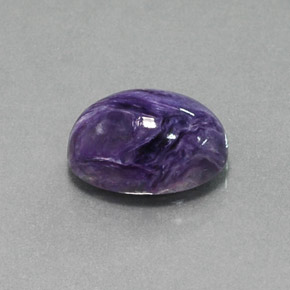 9,17 ctw natürlicher Violet Charoit, Oval Schliff, Lichtundurchlässig