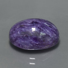 9,17 ctw natürlicher Violet Charoit, Oval Schliff, Lichtundurchlässig
