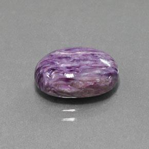 9,17 ctw natürlicher Violet Charoit, Oval Schliff, Lichtundurchlässig