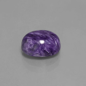 9,17 ctw natürlicher Violet Charoit, Oval Schliff, Lichtundurchlässig
