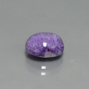 9,17 ctw natürlicher Violet Charoit, Oval Schliff, Lichtundurchlässig