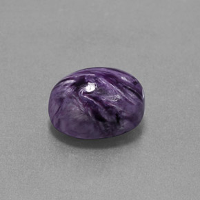 9,17 ctw natürlicher Violet Charoit, Oval Schliff, Lichtundurchlässig