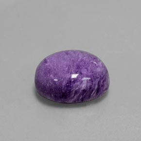 9,17 ctw natürlicher Violet Charoit, Oval Schliff, Lichtundurchlässig