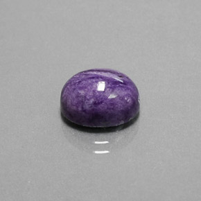 9,17 ctw natürlicher Violet Charoit, Oval Schliff, Lichtundurchlässig