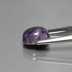 9,17 ctw natürlicher Violett Charoit, Oval Schliff, Lichtundurchlässig