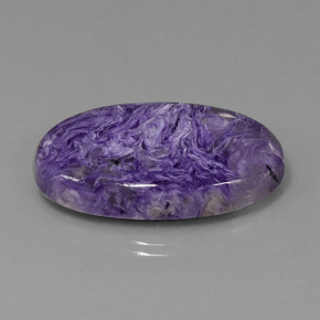 41,37 ctw natürlicher violetter Charoit, Oval Schliff, Lichtundurchlässig