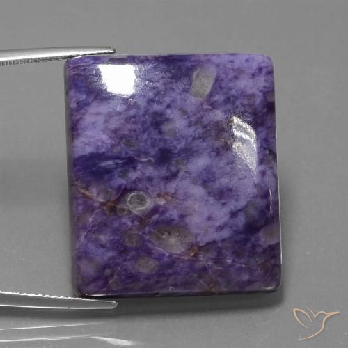 54.21ct Natürlicher Mittelviolett Charoit, Baguette, Lichtundurchlässig