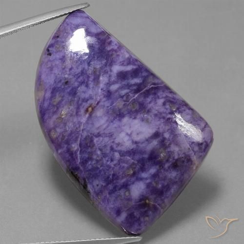 48.40ct Natürlicher Mittelviolett Charoit, Fantasie, Lichtundurchlässig