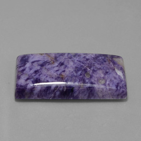 67,35 ctw natürlicher violetter Charoit, Baguette, Lichtundurchlässig