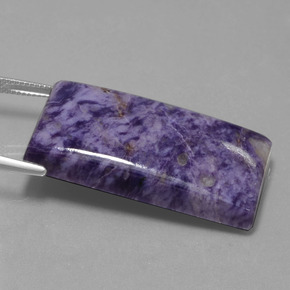 67,35 ctw natürlicher violetter Charoit, Baguette, Lichtundurchlässig