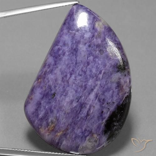 53.78ct Natürlicher Mittelviolett Charoit, Fantasie, Lichtundurchlässig