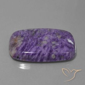 9,17 ctw natürlicher tiefviolett Charoit, Kissen, Lichtundurchlässig