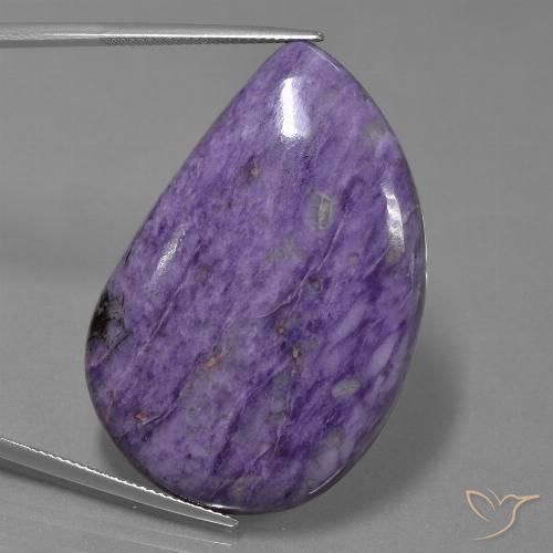 62.63ct Natürlicher tiefviolett Charoit, Fantasie, Lichtundurchlässig