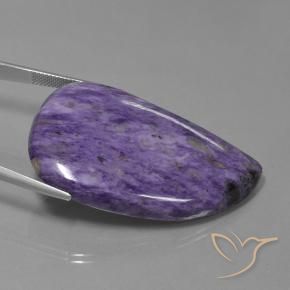 9,17 ctw natürlicher dunkelviolett Charoit, Fantasie, Lichtundurchlässig