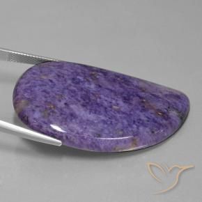 9,17 ctw natürlicher tiefviolett Charoit, Fantasie, Lichtundurchlässig