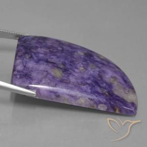 9,17 ctw natürlicher tiefviolett Charoit, Fantasie, Lichtundurchlässig
