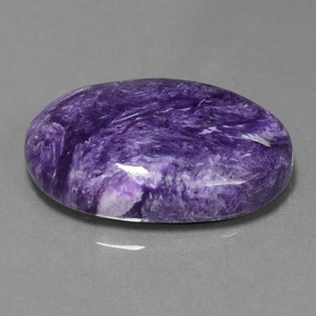 9,17 ctw natürlicher Violet Charoit, Oval Schliff, Lichtundurchlässig