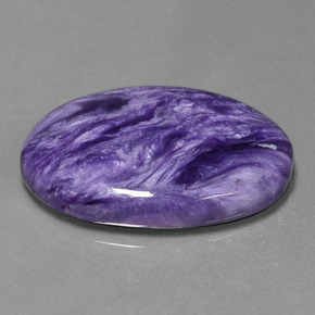 9,17 ctw natürlicher Violet Charoit, Oval Schliff, Lichtundurchlässig