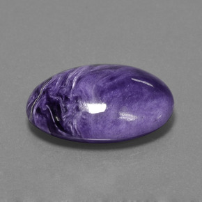 9,17 ctw natürlicher Violet Charoit, Oval Schliff, Lichtundurchlässig