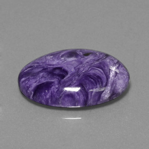 14,65 ctw natürlicher violetter Charoit, Oval Schliff, Lichtundurchlässig