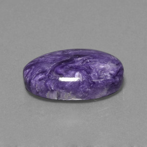 9,17 ctw natürlicher Violet Charoit, Oval Schliff, Lichtundurchlässig