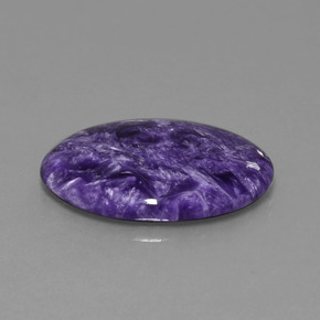 15,55 ctw natürlicher violetter Charoit, Oval Schliff, Lichtundurchlässig