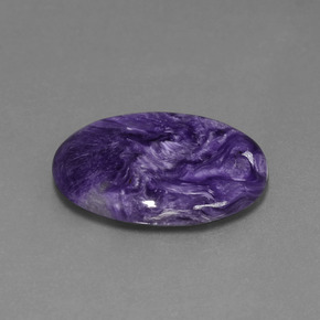 9,17 ctw natürlicher Violet Charoit, Oval Schliff, Lichtundurchlässig