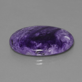 9,17 ctw natürlicher Violet Charoit, Oval Schliff, Lichtundurchlässig