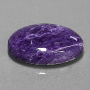 16,36 ctw natürlicher violetter Charoit, Oval Schliff, Lichtundurchlässig