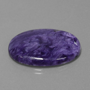 9,17 ctw natürlicher Violet Charoit, Oval Schliff, Lichtundurchlässig