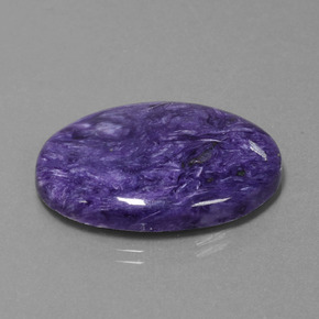 9,17 ctw natürlicher Violet Charoit, Oval Schliff, Lichtundurchlässig