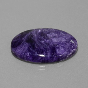 9,17 ctw natürlicher Violet Charoit, Oval Schliff, Lichtundurchlässig