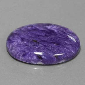 9,17 ctw natürlicher Violet Charoit, Oval Schliff, Lichtundurchlässig