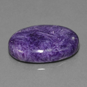 9,17 ctw natürlicher Violet Charoit, Oval Schliff, Lichtundurchlässig