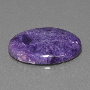 16,68 ctw natürlicher violetter Charoit, Oval Schliff, Lichtundurchlässig