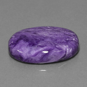 9,17 ctw natürlicher Violet Charoit, Oval Schliff, Lichtundurchlässig