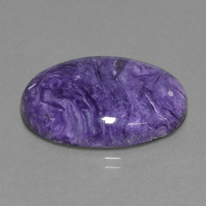 9,17 ctw natürlicher Violet Charoit, Oval Schliff, Lichtundurchlässig