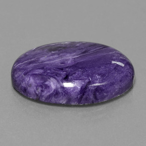 9,17 ctw natürlicher Violet Charoit, Oval Schliff, Lichtundurchlässig