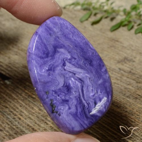 39.50ct Natürlicher Intensives Violett Charoit, Fantasie, Lichtundurchlässig