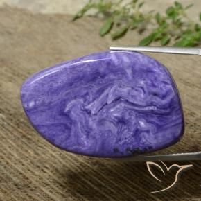 9,17 ctw natürlicher Intensives Violett Charoit, Fantasie, Lichtundurchlässig