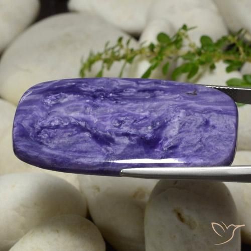 9,17 ctw natürlicher Intensives Violett Charoit, Kissen, Lichtundurchlässig