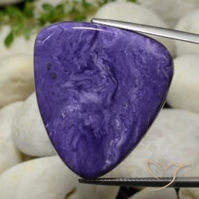 9,17 ctw natürlicher Intensives Violett Charoit, Trillion, Lichtundurchlässig