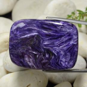 9,17 ctw natürlicher Violet Charoit, Kissenschliff, Lichtundurchlässig